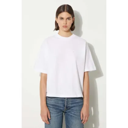 Zdjęcie Carhartt WIP t-shirt bawełniany damski kolor biały