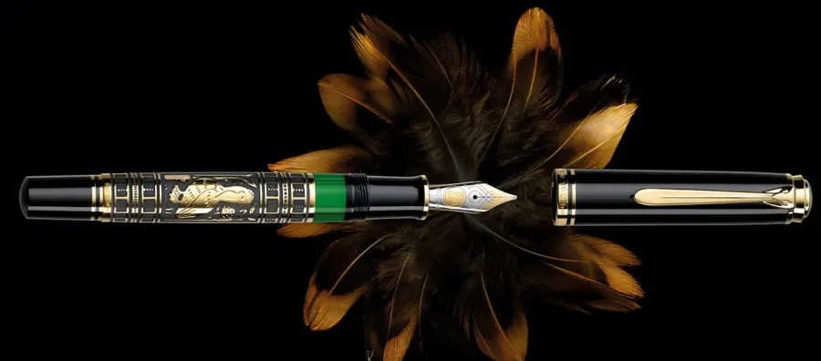 obrazek 2 Piękne pióro wieczne Pelikan Toledo M700 Black