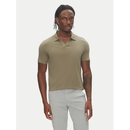 Zdjęcie Lindbergh Polo 30-404036 Khaki Slim Fit