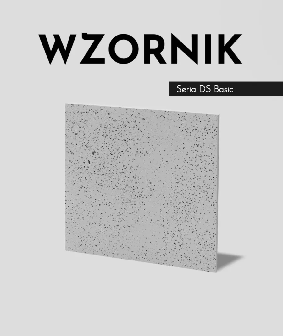 obrazek 1 Wzornik DS - (jasny popiel, duża porowatość) - beton architektoniczny