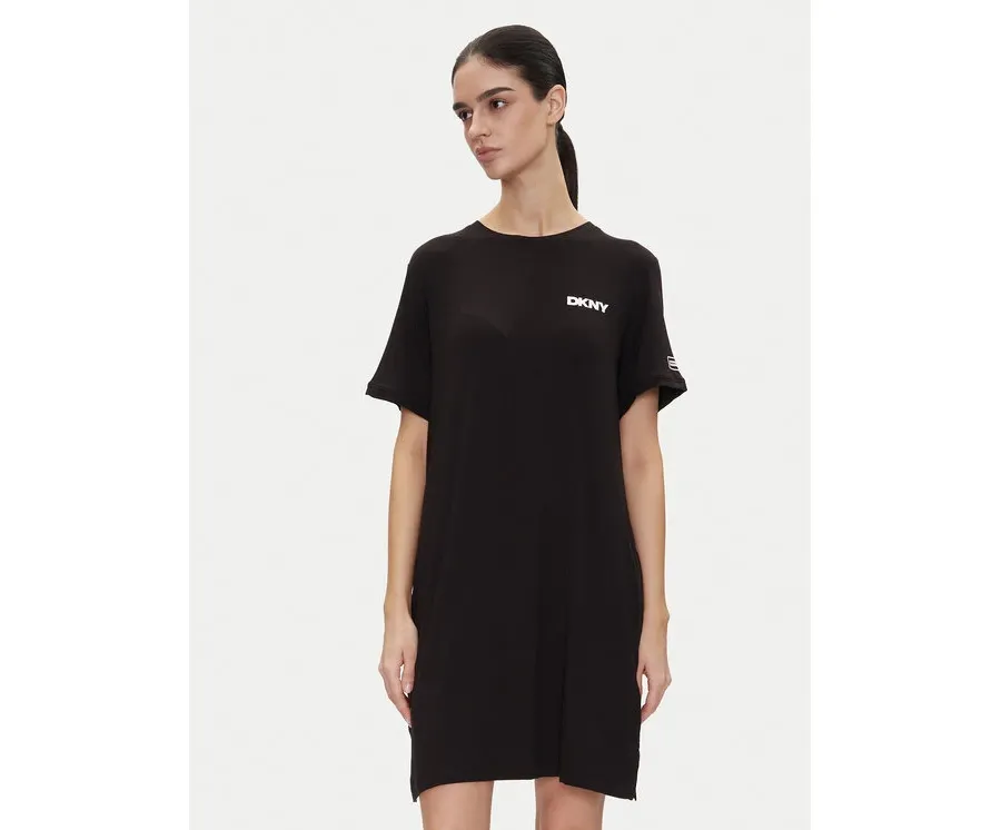 obrazek 1 DKNY Koszula nocna YI30051 Czarny Relaxed Fit
