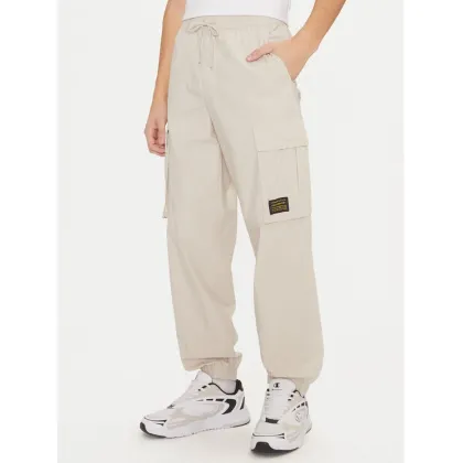 Zdjęcie Champion Spodnie dresowe 220415 Écru Loose Fit