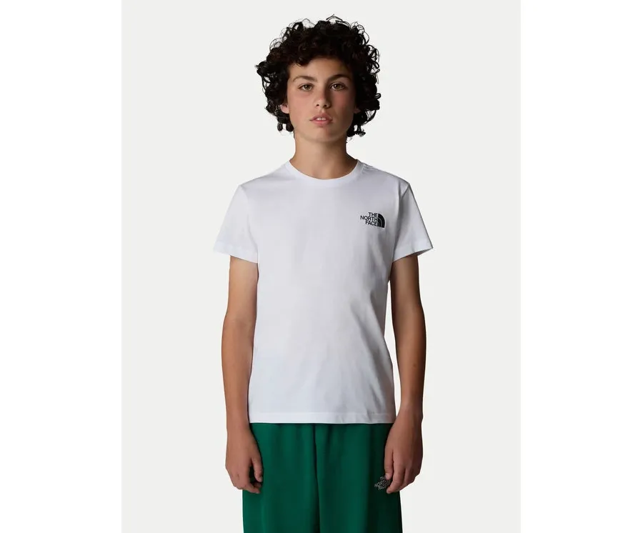 obrazek 1 The North Face T-Shirt Redbox NF0A89VT Biały Regular Fit