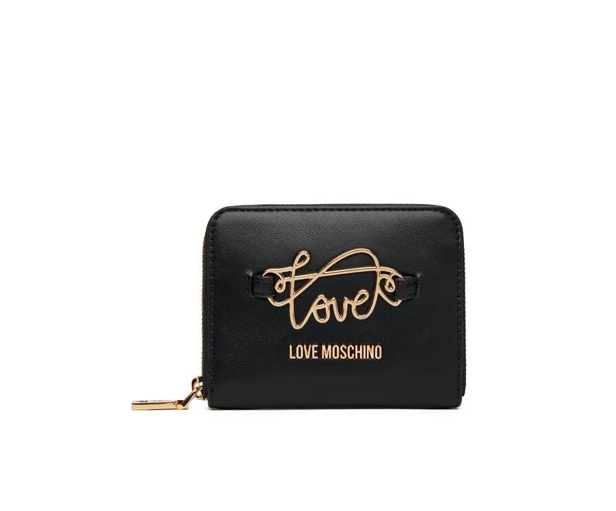 obrazek 1 LOVE MOSCHINO Mały Portfel Damski JC5734PP0MKG0000 Czarny