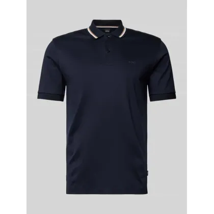 Zdjęcie Koszulka polo z nadrukiem z logo model ‘Penrose’