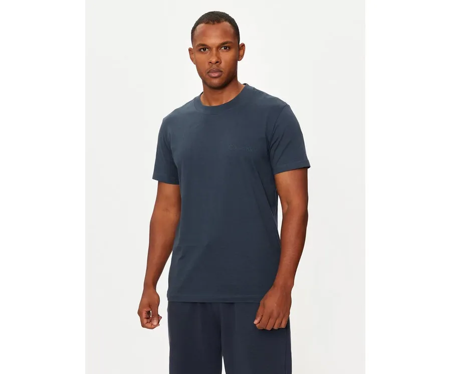 obrazek 1 Calvin Klein Jeans T-Shirt Institutional J30J326402 Niebieski Regular Fit