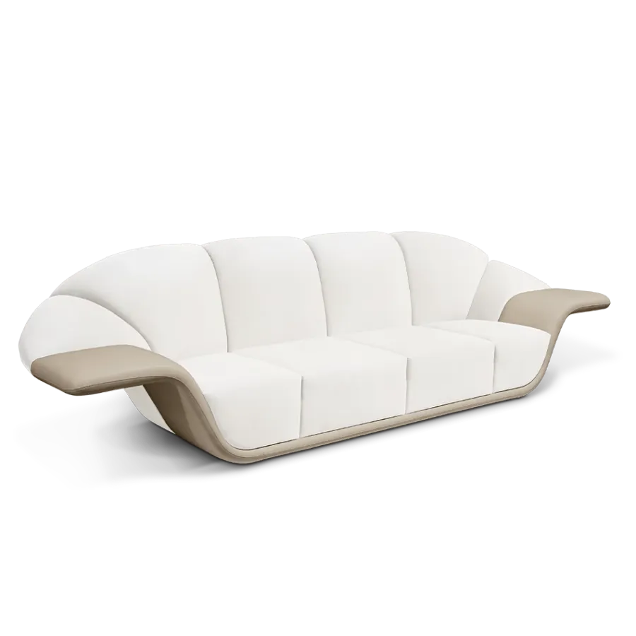 obrazek 6 Kremowa sofa do salonu w różnych kolorach