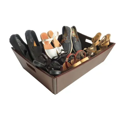 Picture Leather shoe box