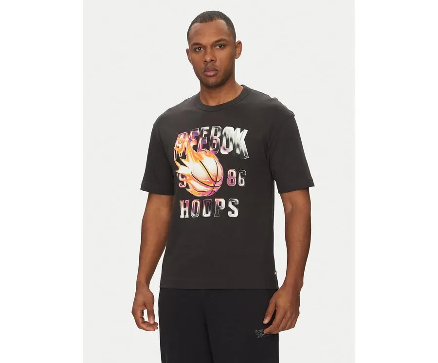 obrazek 1 Reebok T-Shirt 100218817 Czarny Regular Fit