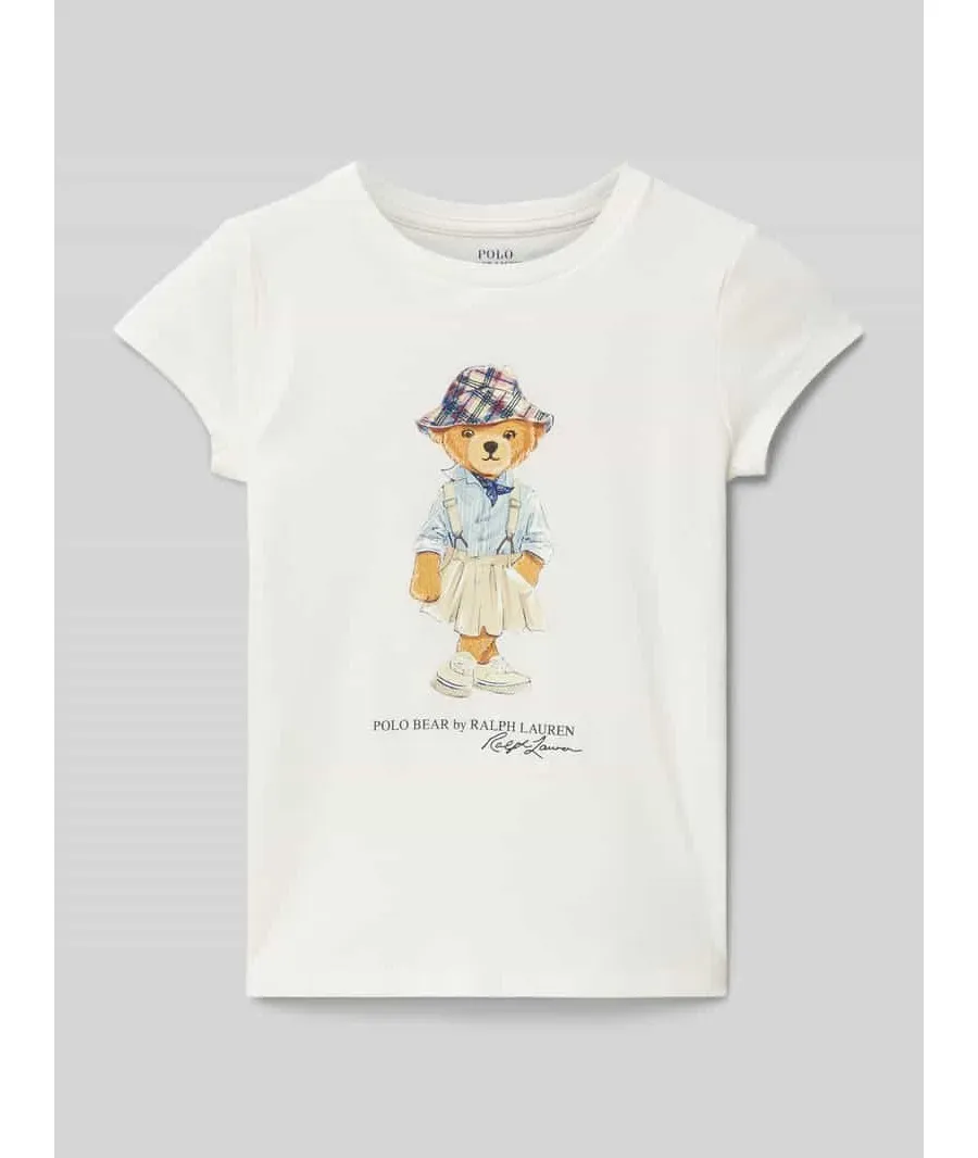obrazek 1 T-shirt z nadrukiem z motywem i logo