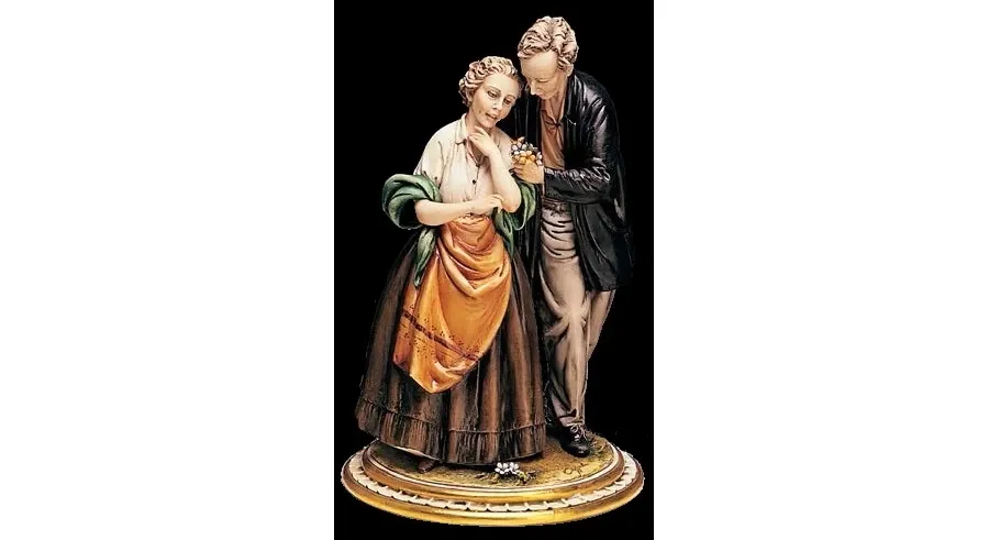 obrazek 1 Starsza para z porcelany