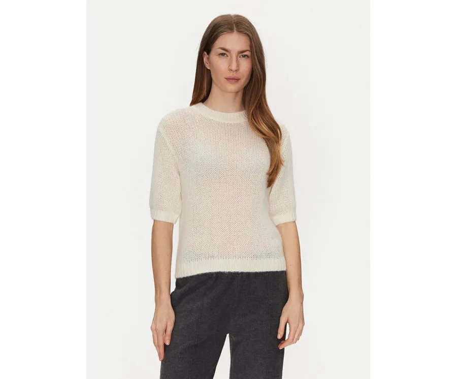 obrazek 1 JOOP! Sweter 58 KN58Kima 10015666 30044779 Écru Loose Fit