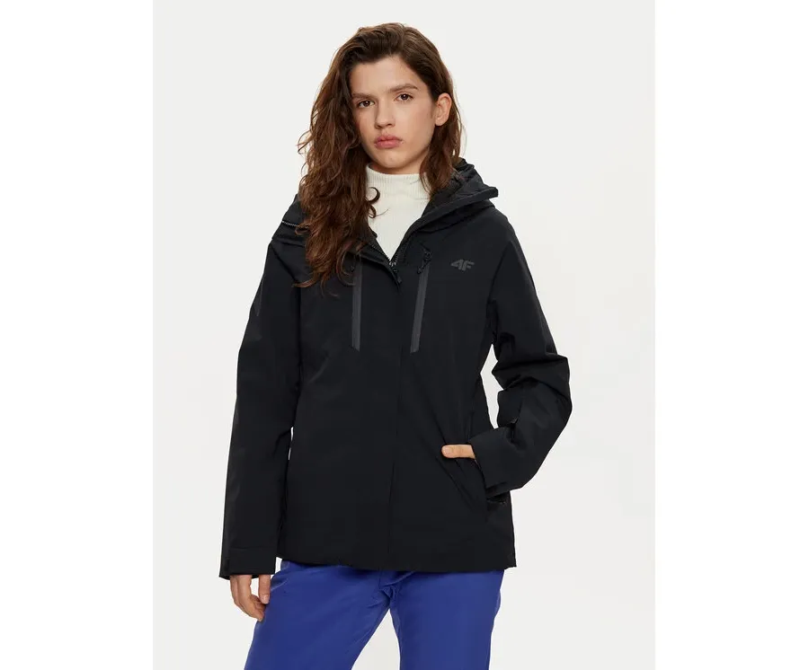 obrazek 1 4F Kurtka narciarska 4FWAW24TTJAF593 Czarny Regular Fit