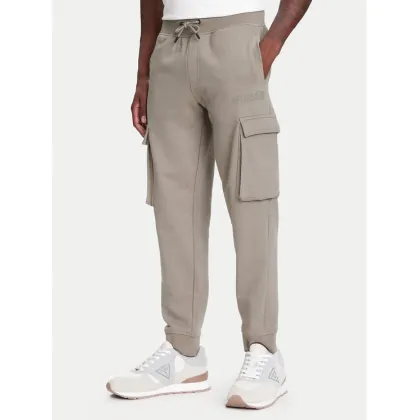 Zdjęcie Guess Spodnie dresowe Z4YB08 KAIJ1 Khaki Regular Fit