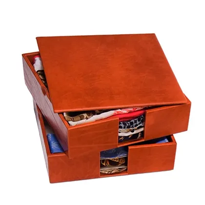 Zdjęcie Dwupoziomowy pojemnik na szale - dla kobiet!