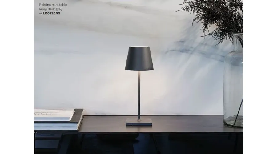 obrazek 6 Włoska lampa stołowa Poldina Mini 30 cm