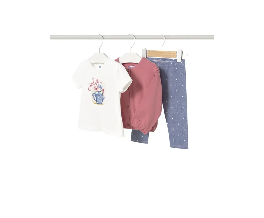 obrazek 1 Mayoral Komplet dziecięcy 1737 Kolorowy Regular Fit