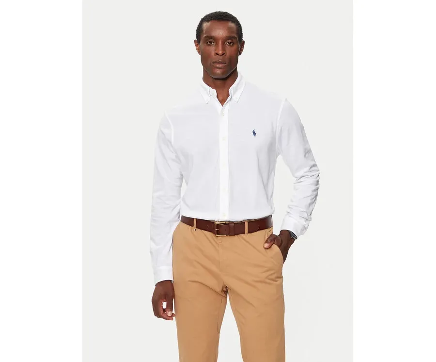 obrazek 1 Polo Ralph Lauren Koszula 710654408003 Biały Regular Fit