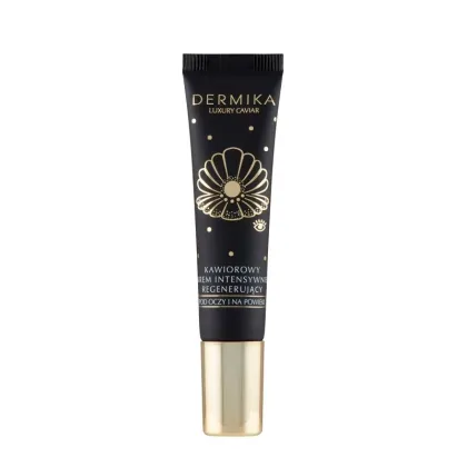 Zdjęcie Dermika Luxury Caviar Kawiorowy krem Intensywnie regenerujący pod oczy i na powieki 15 ml