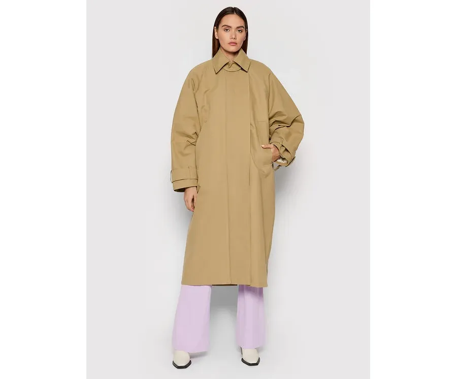 obrazek 1 Remain Płaszcz przejściowy Koko RM937 Beżowy Loose Fit