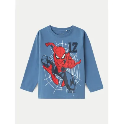 Zdjęcie NAME IT Bluzka SPIDERMAN 13231947 Niebieski Regular Fit