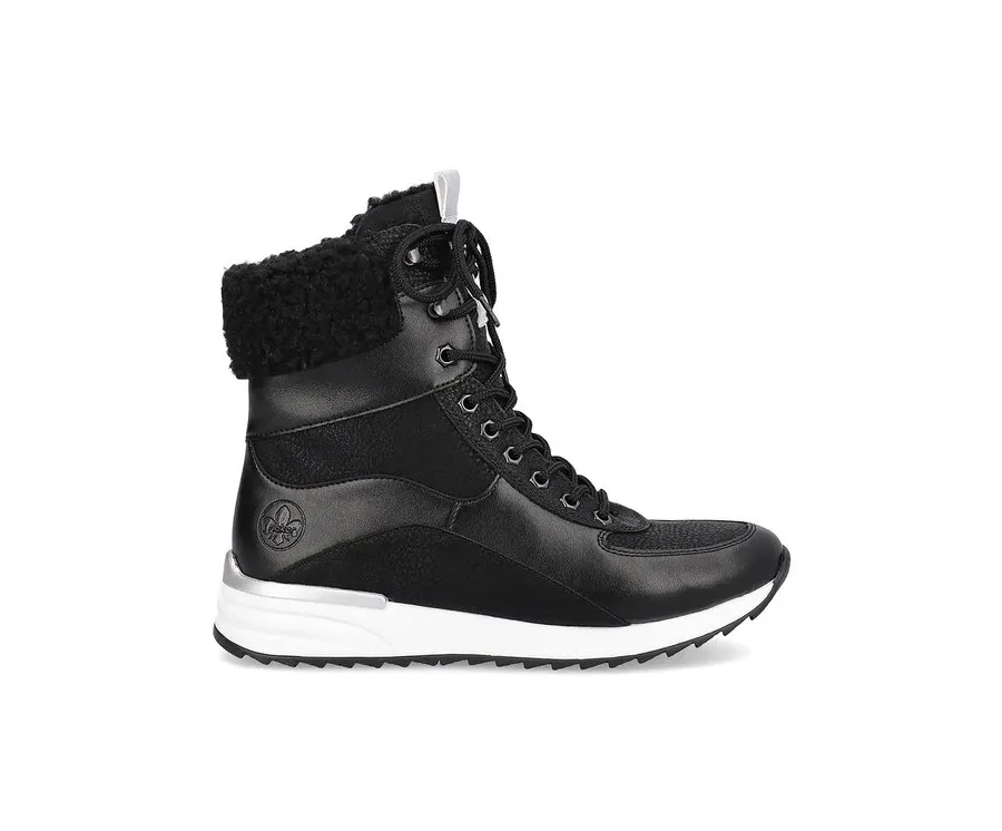 obrazek 1 Rieker Botki X8003-00 Czarny