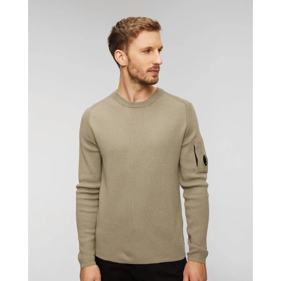 obrazek 1 Czarny Sweter Wełniany Męski C.p. Company CP Company