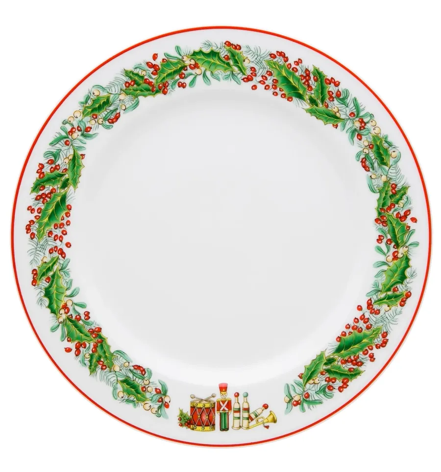 obrazek 3 Porcelanowy zestaw 6 talerzy na chleb i masło ze świątecznej kolekcji Christmas Magic - Vista Alegre