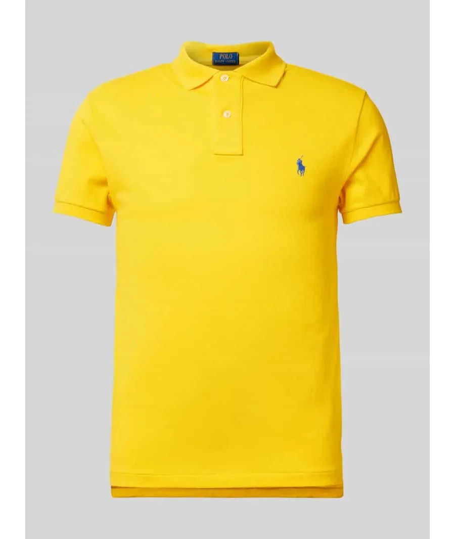 obrazek 1 Polo Ralph Lauren Polo 710536856446 Żółty Slim Fit