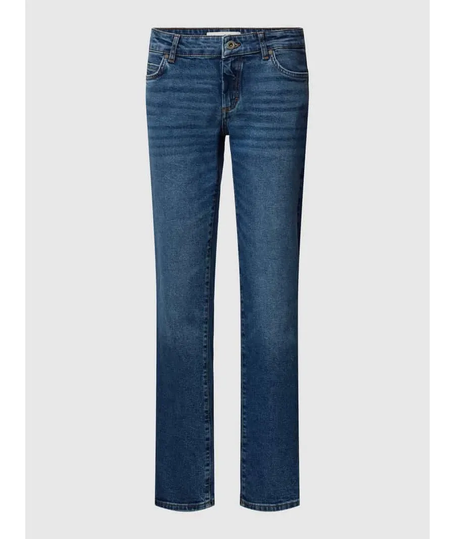 obrazek 1 Jeansy o kroju regular fit z 5 kieszeniami