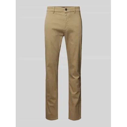 Zdjęcie Chinosy o kroju slim fit ze szlufkami na pasek