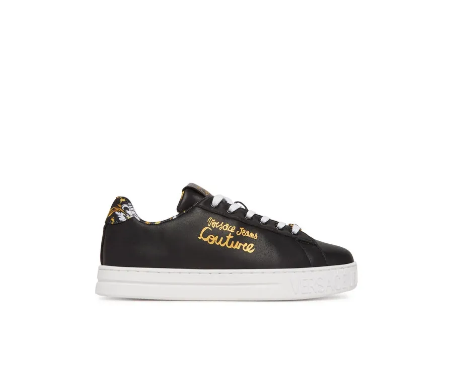 obrazek 1 Versace Jeans Couture Sneakersy 78VA3SKL Czarny