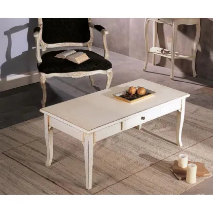 Zdjęcie Drewniany stolik kawowy Provenza w stylu klasycznym