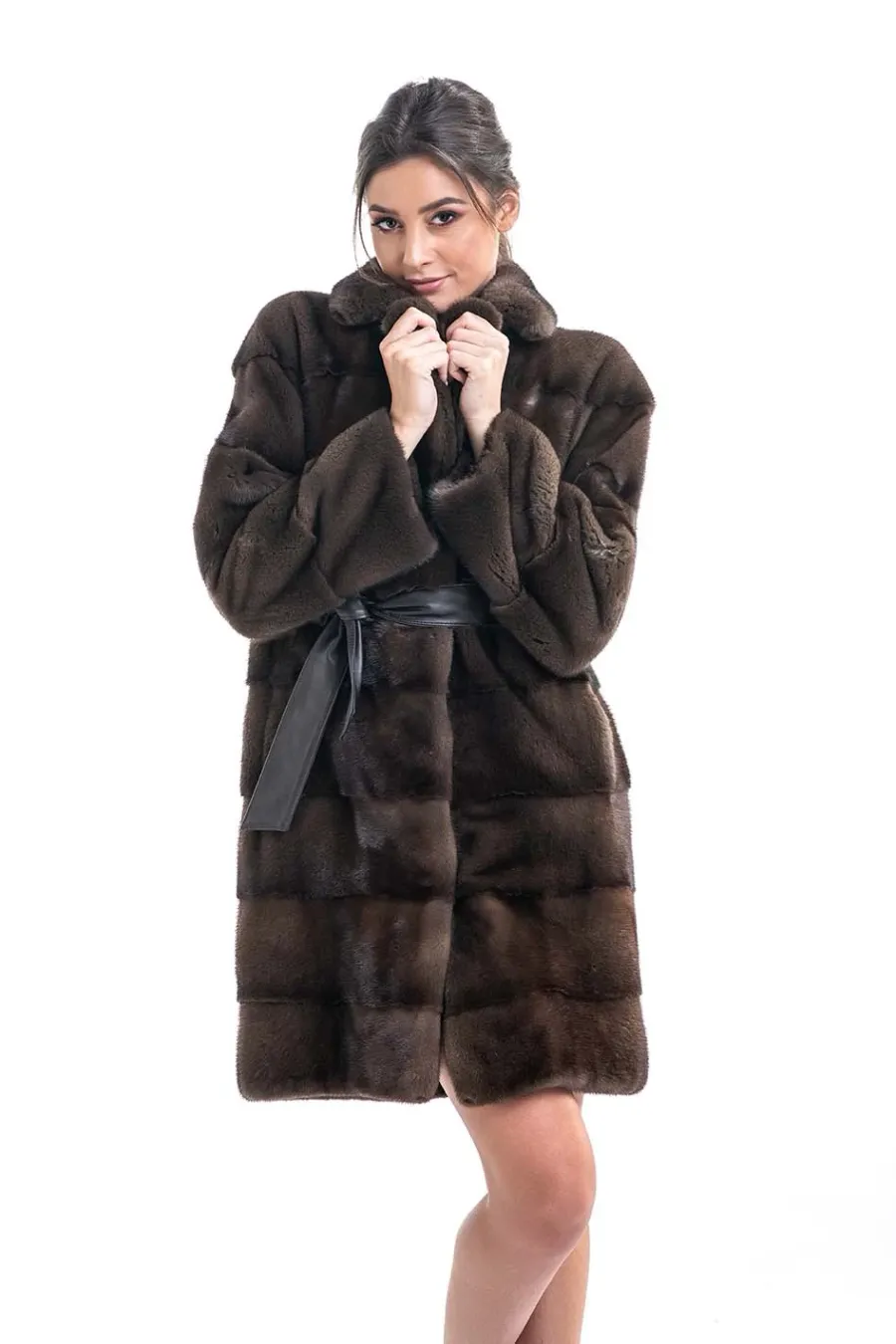 obrazek 3 Luksusowe i eleganckie futro z norek - A&A Vesa