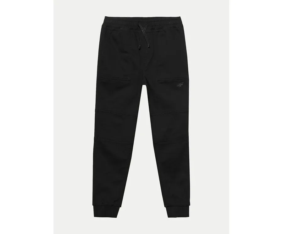 obrazek 1 4F Spodnie dresowe 4FJWSS24TTROM588 Czarny Regular Fit