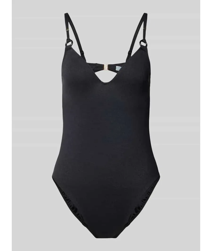 obrazek 1 Kostium kąpielowy w jednolitym kolorze model ‘DAHU’