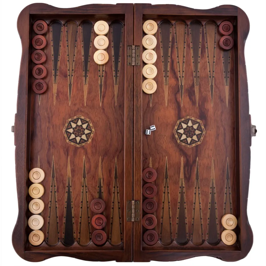 obrazek 3 Stylowy komplet do rozgrywki w Backgammon - Helena Woodart