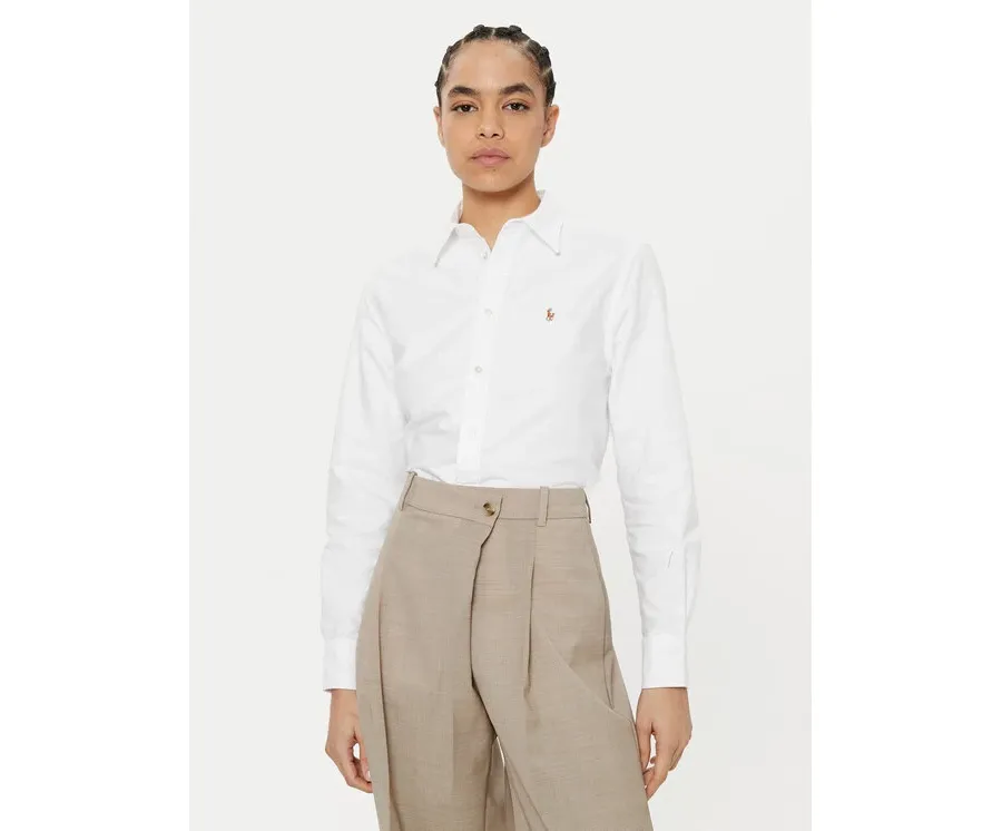 obrazek 1 Polo Ralph Lauren Koszula 211970736001 Biały Relaxed Fit