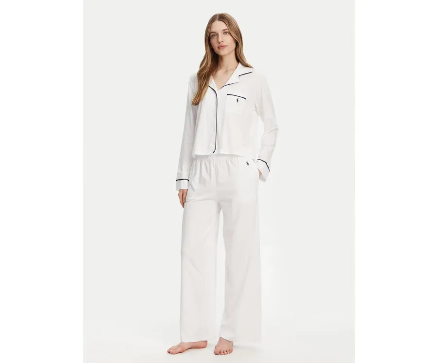 obrazek 1 Polo Ralph Lauren Piżama 4P8002 Biały Relaxed Fit