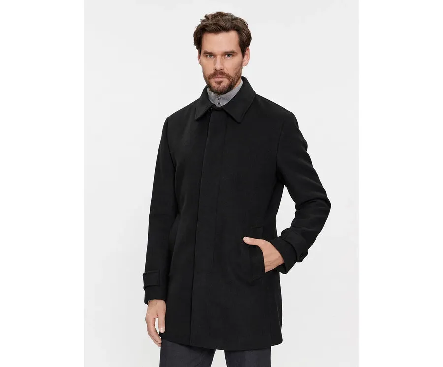 obrazek 1 s.Oliver Płaszcz 2132520 Czarny Regular Fit