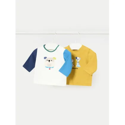 Zdjęcie Mayoral Komplet 2 bluzek 2029 Kolorowy Regular Fit