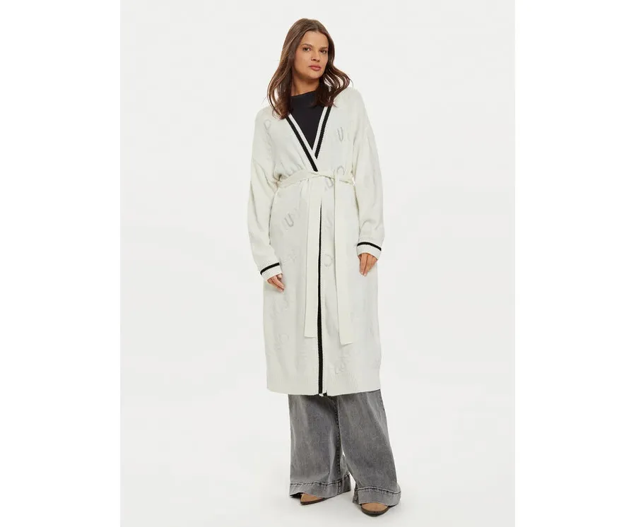 obrazek 1 Liu Jo Sport Kardigan TF4216 MS55L Biały Regular Fit