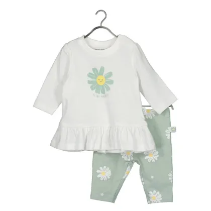 Zdjęcie Blue Seven Komplet bluzka i legginsy 422175 X Zielony Regular Fit