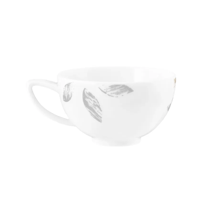 obrazek 2 Luksusowa mała porcelanowa filiżanka do herbaty o wyjątkowym nowoczesnym zdobieniu - Tettau