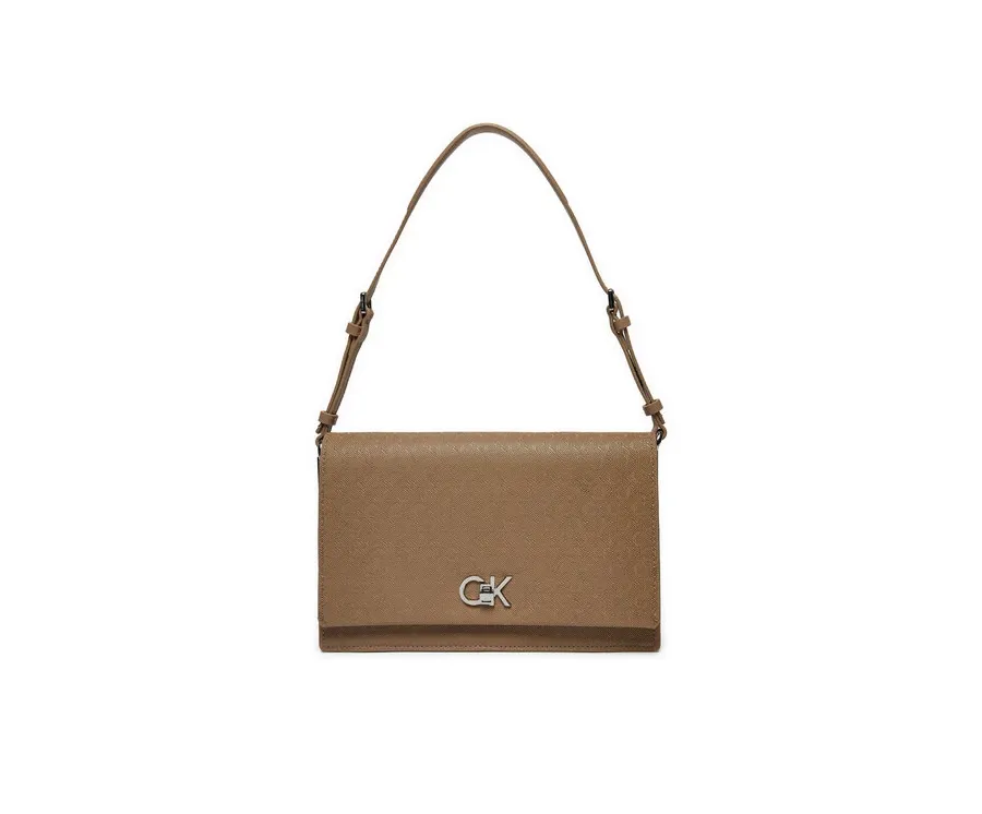 obrazek 1 Calvin Klein Torebka Ck Elongated Shoulder Bag_Mono K60K613139 Beżowy