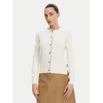 Zdjęcie Barbour Kardigan Bredona LKN1008WH71 Écru Regular Fit
