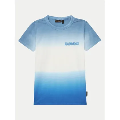 Zdjęcie Napapijri T-Shirt S-Merse NP0A4ILFB2W1 M Niebieski Regular Fit