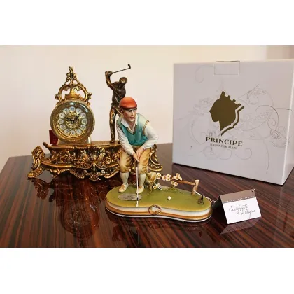 Zdjęcie Prestiżowa figurka golfisty z porcelany