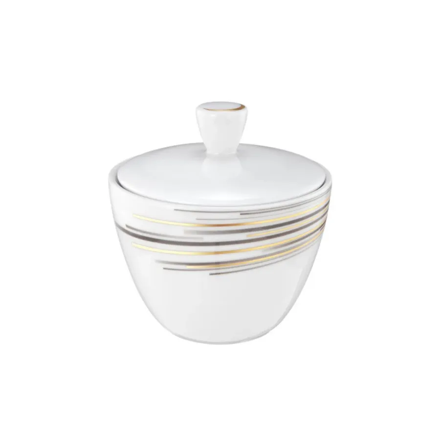 obrazek 1 Stylowa porcelanowa cukiernica o nowoczesnym kształcie - Seltmann Weiden