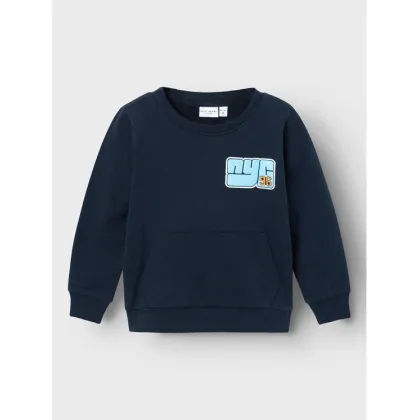 Zdjęcie NAME IT Bluza 13220395 Granatowy Regular Fit